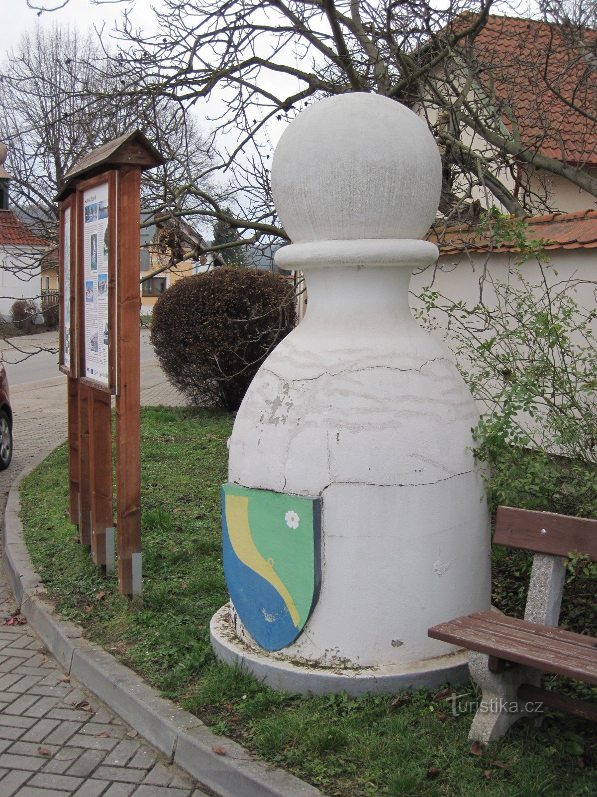 Échecs de Karlštejnské - Pion blanc Hlásná Trebaň