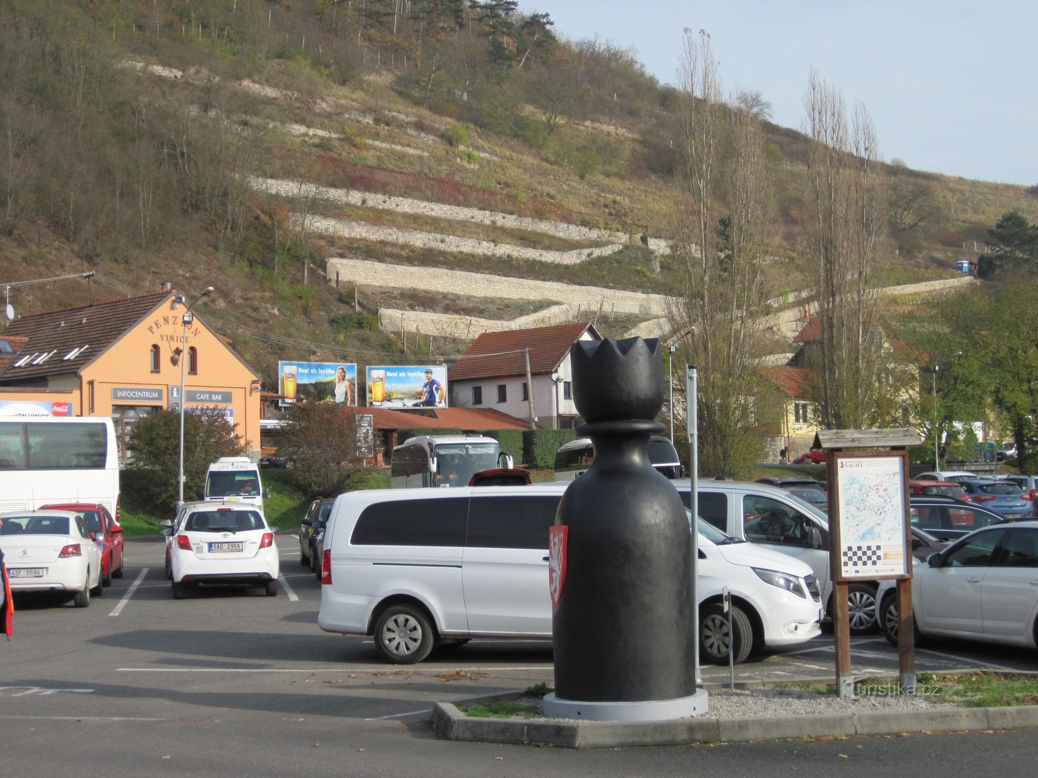 Karlštejn schaken - zwarte koning Karlštejn