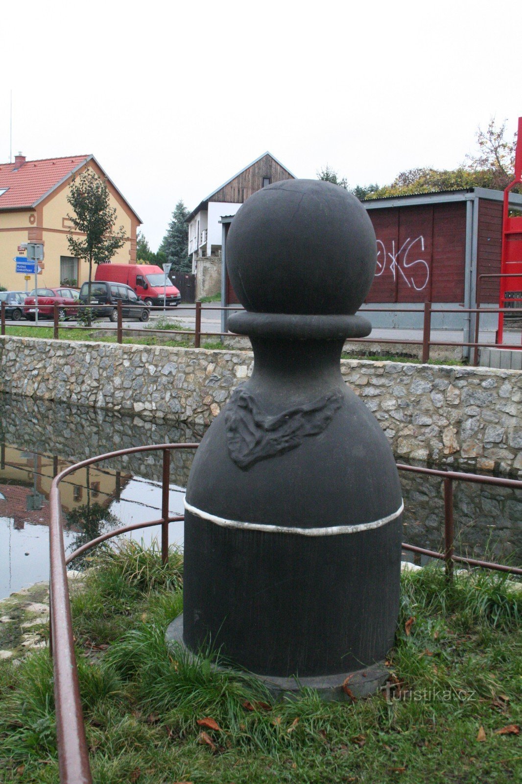 Karlštejnské sakk - Jinočany fekete gyalogja