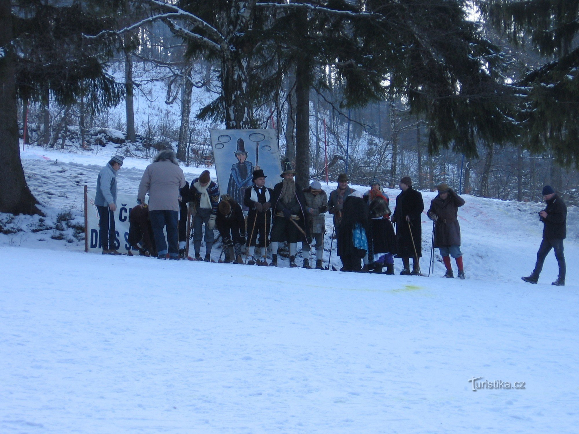 Karneval auf Skiern - Veřovice - Januar 2012