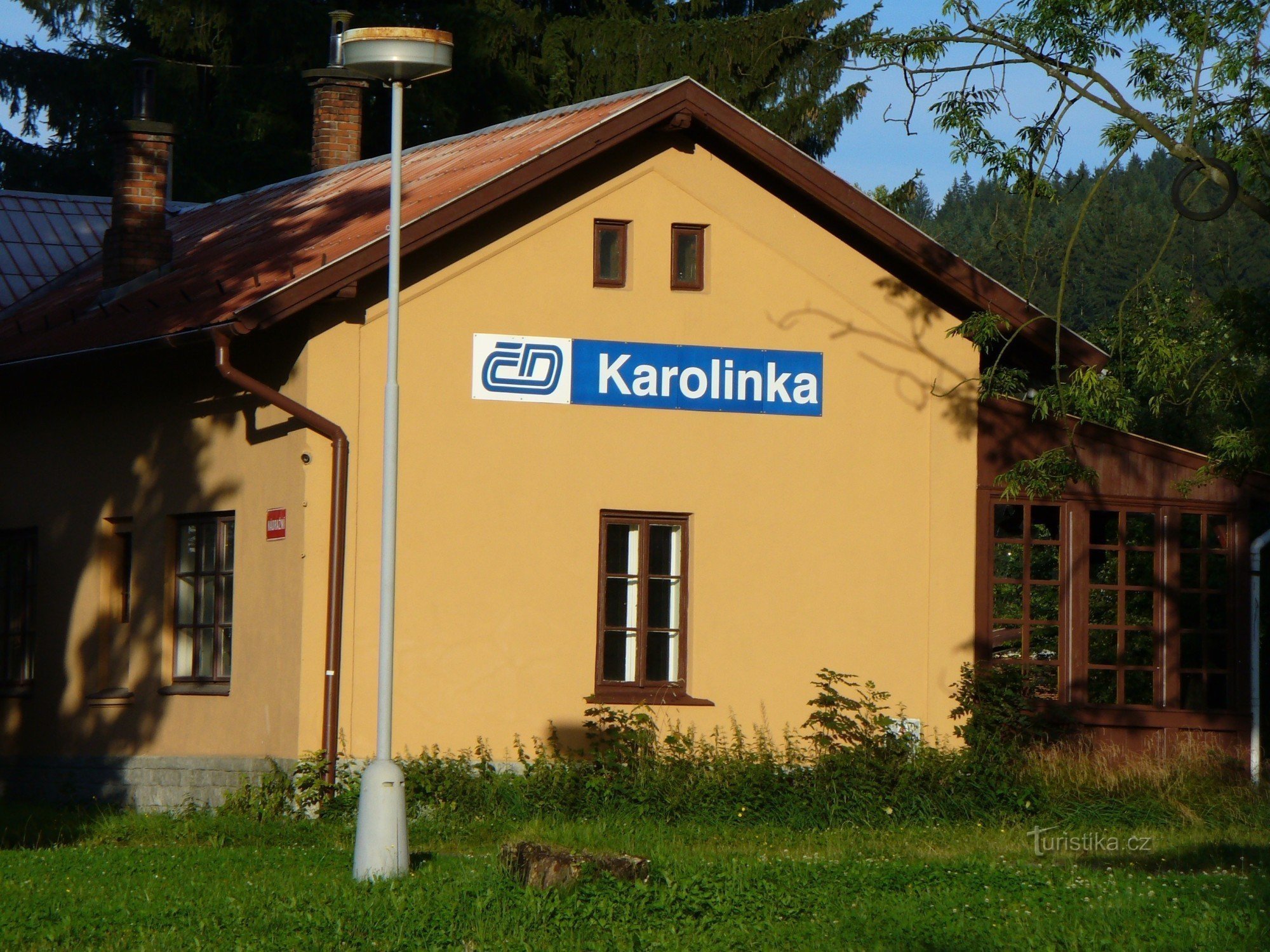 Karolinka - ČD-station