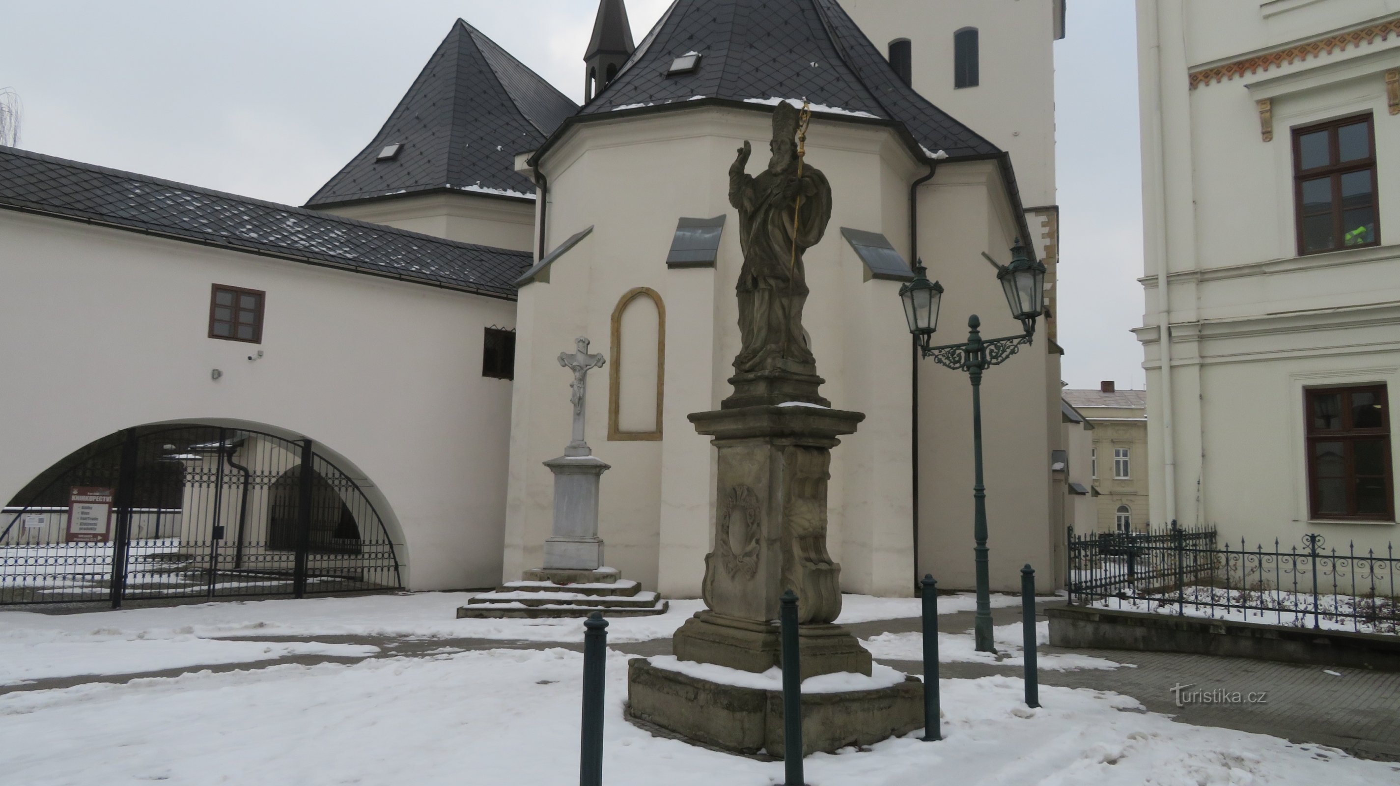 Karviná - die einzigen zwei Statuen von St. Patrick in Tschechien