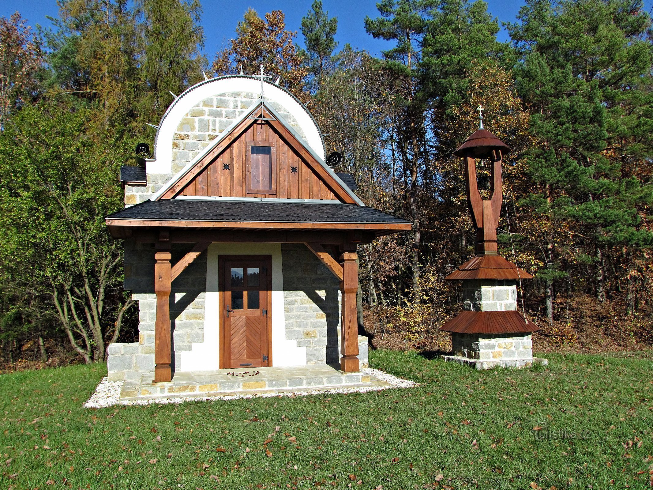 Kasava - kapel van de Maagd Maria in Vinohrádek