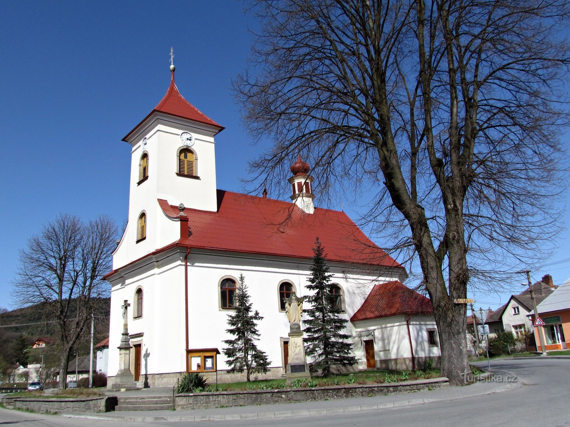 Kašava - kostel sv.Kateřiny