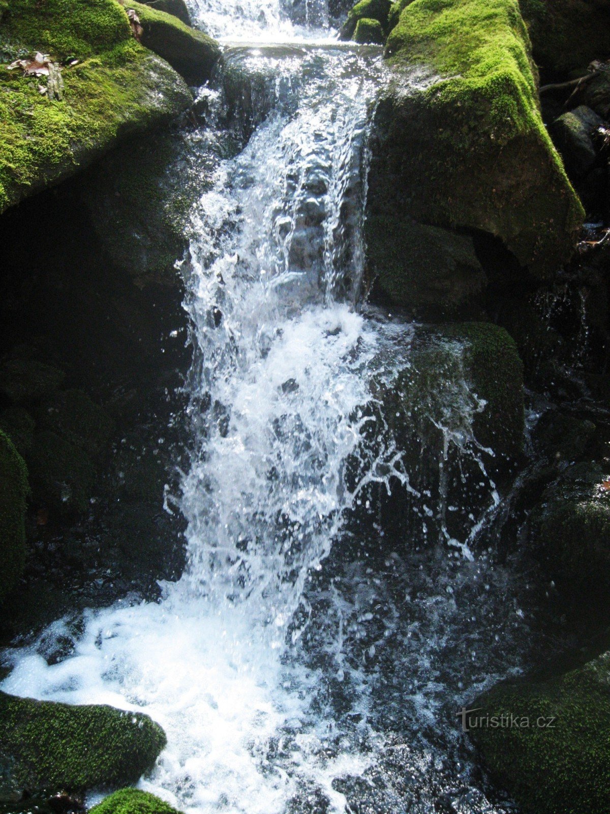 Watervallen op Bystřička - Hostýnské vrchy