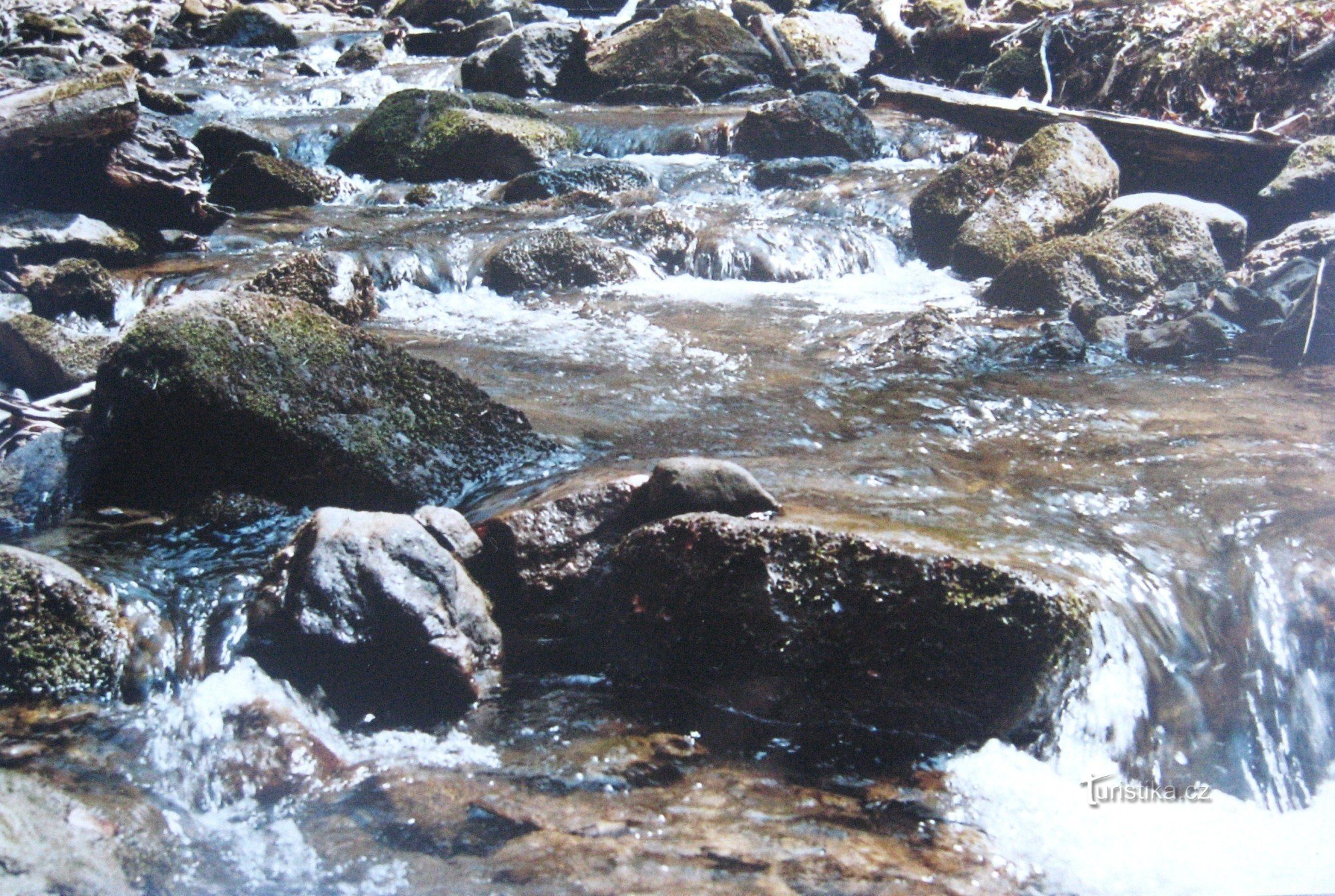 Cascades on Bystřička - Hostýnské vrchy