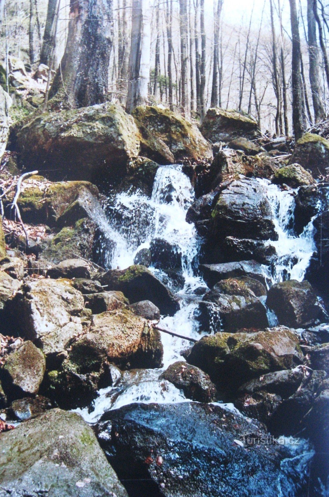 Cascades on Bystřička - Hostýnské vrchy