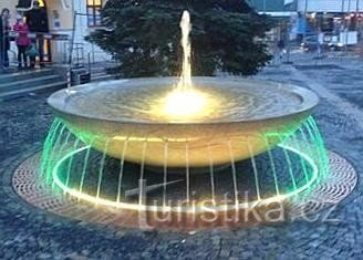 Fontaine pendant les examens - source du MÚ