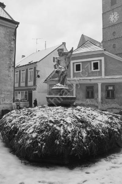 kašna na Horním náměstí