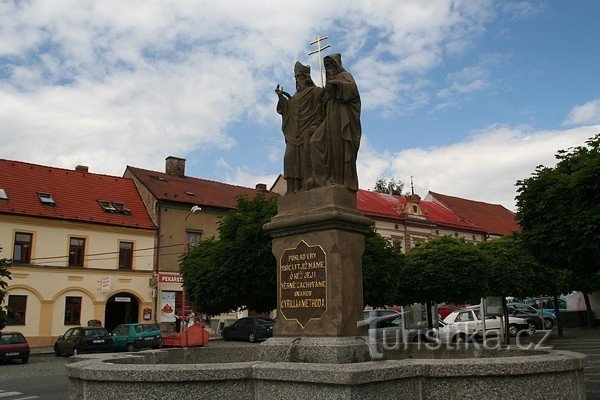 fuente en la plaza