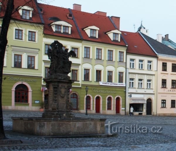 Fountain of St. Jan Nepomucký