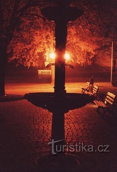 Fountain in Dolní Kounice