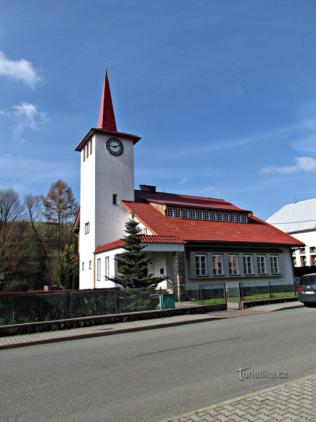 Kateřinice - evangeličanska cerkev