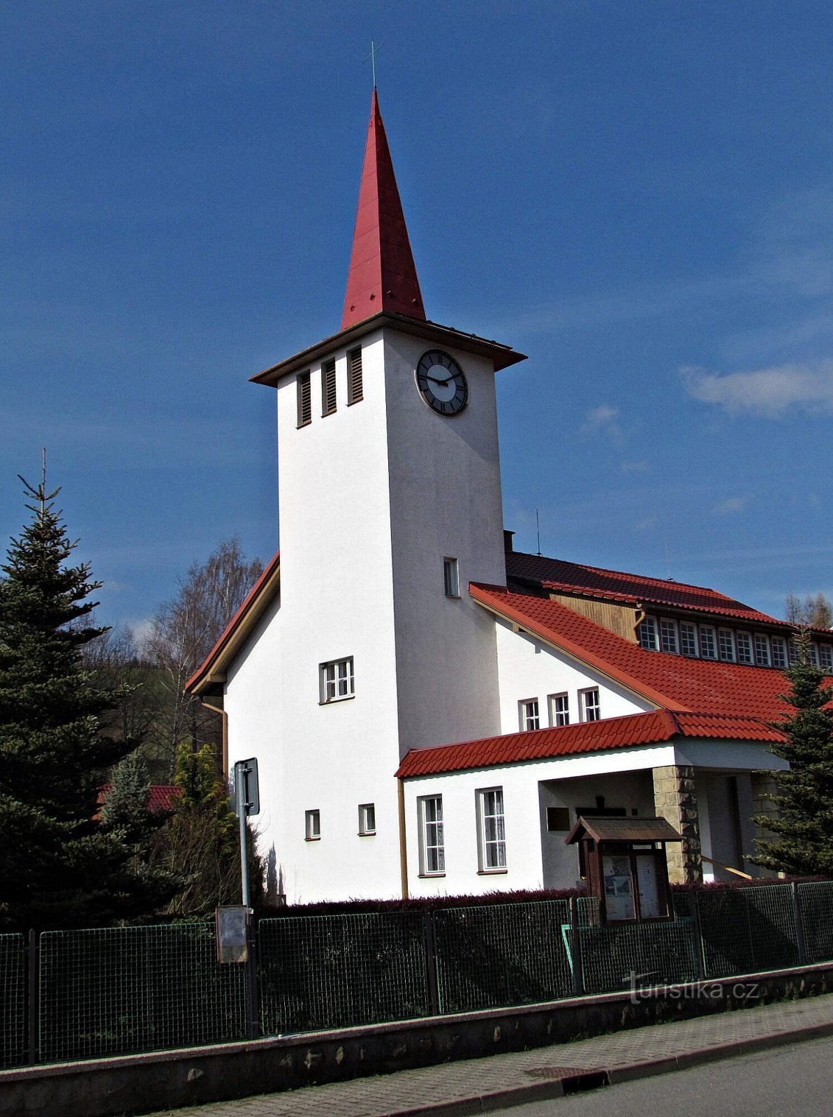 Kateřinice - kościół ewangelicki