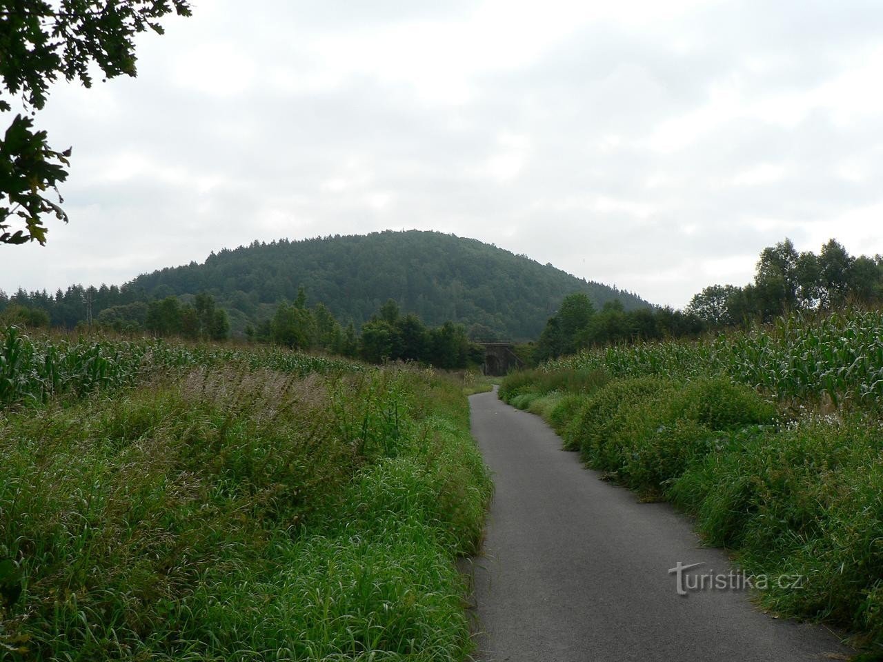 Katowice mountain from the west