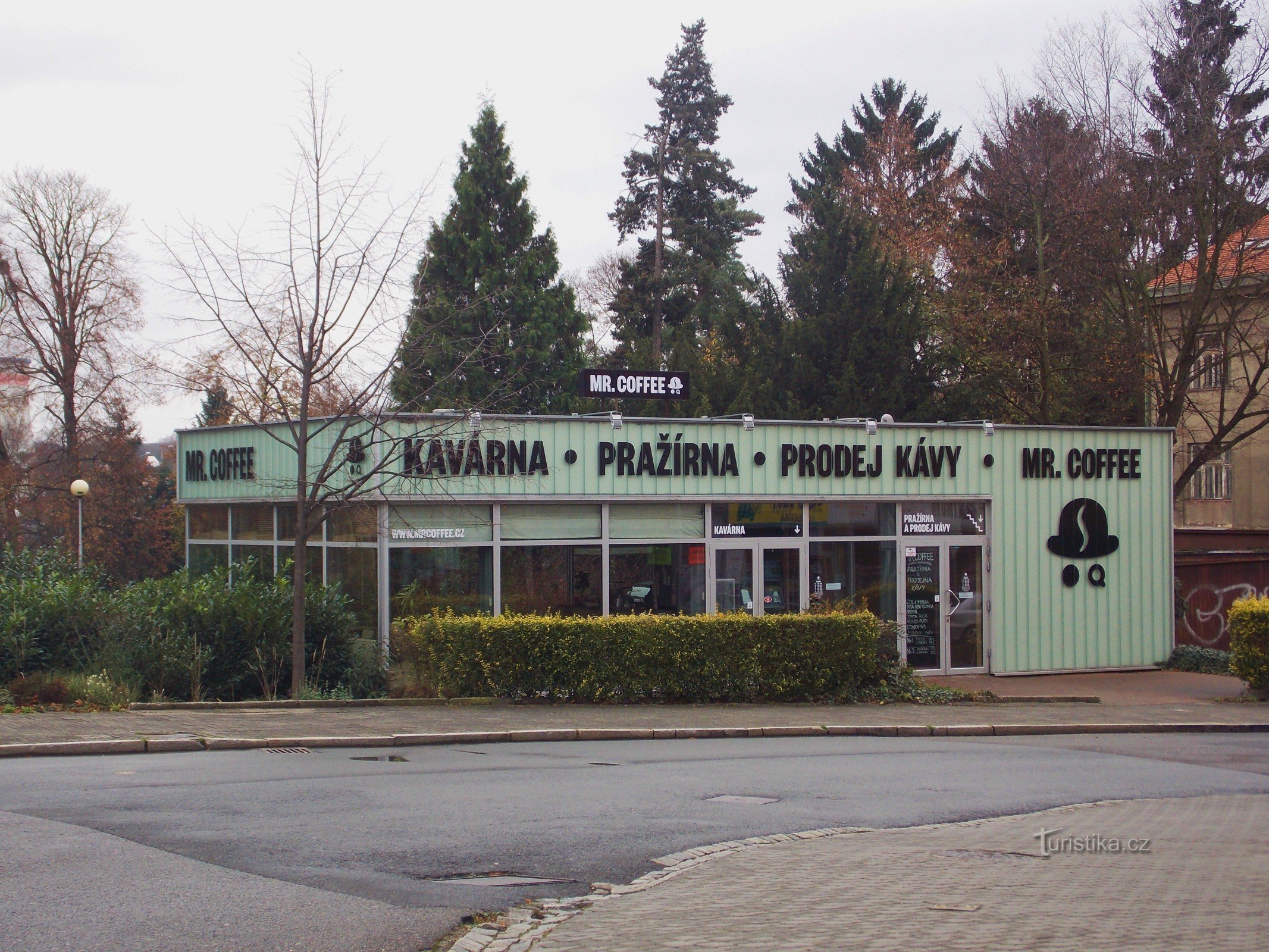 Cafenea, prăjitor, cafenea în Zlín