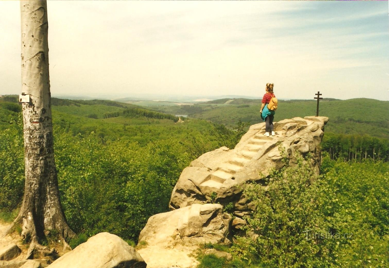 Pulpit - summit crag in 1998