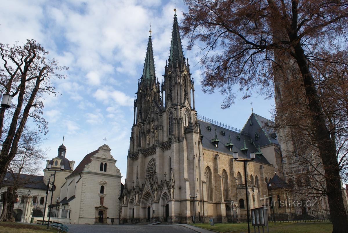 quand nous sommes arrivés, il faisait beau à Olomouc...