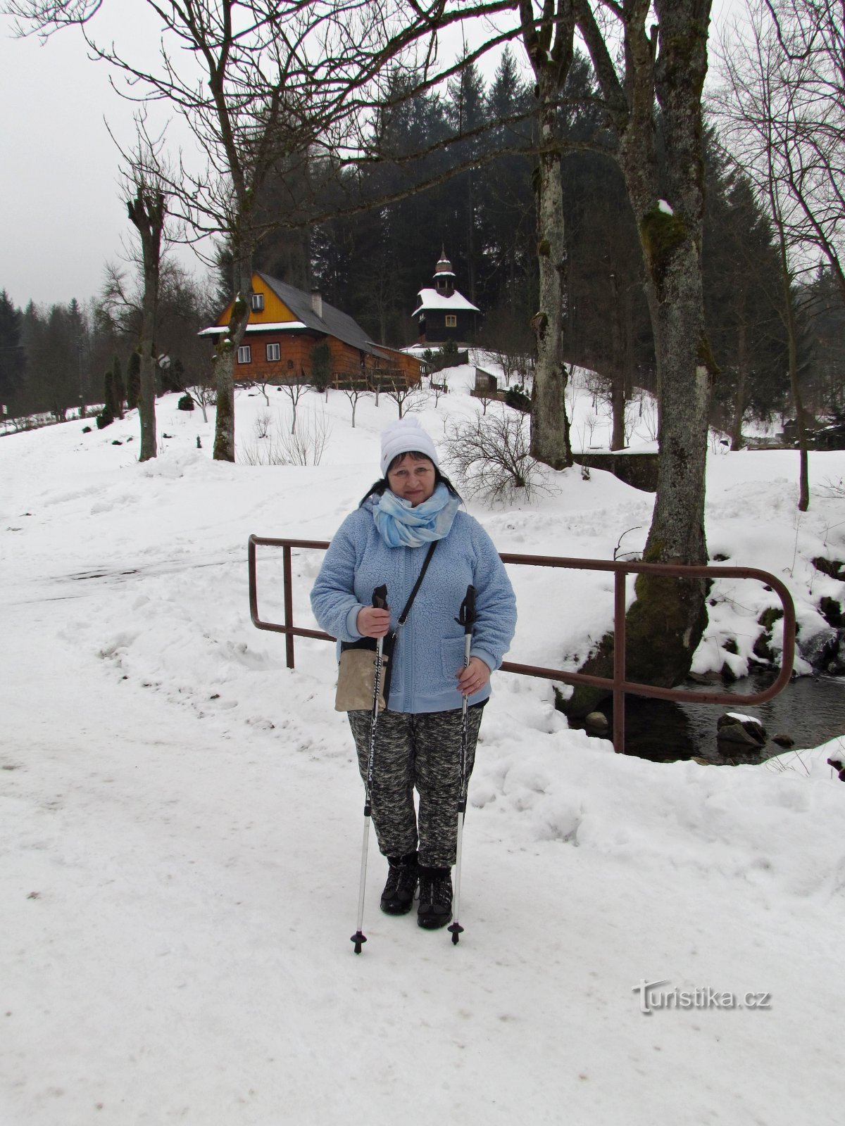 naar de kapel in Podťate na Světlá