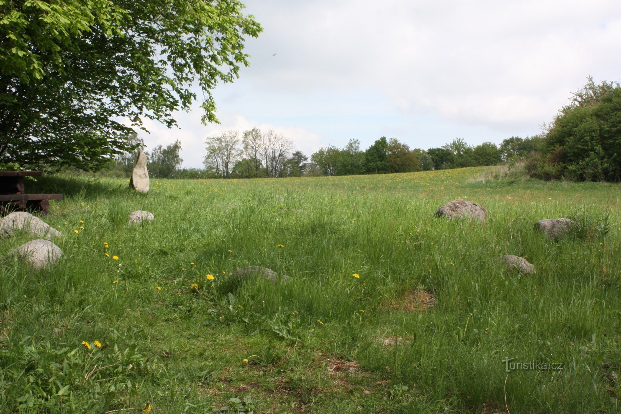 Celtic oppidum in České Lhotice