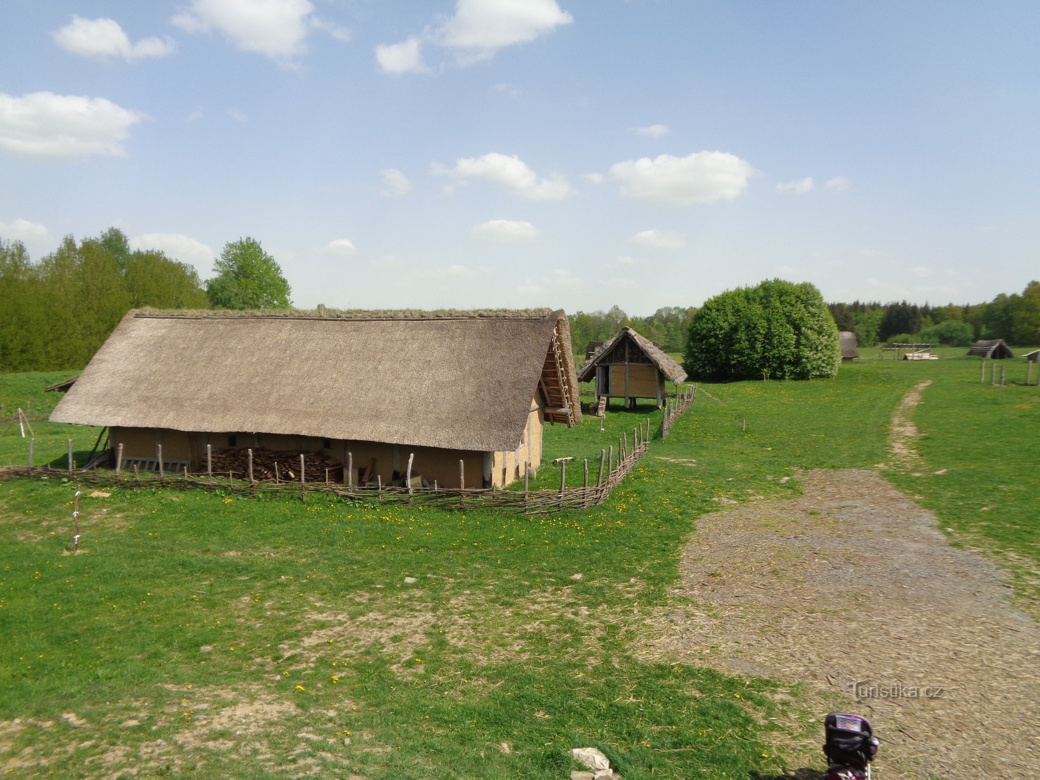 Archeoskanzen celta em Nasavrky