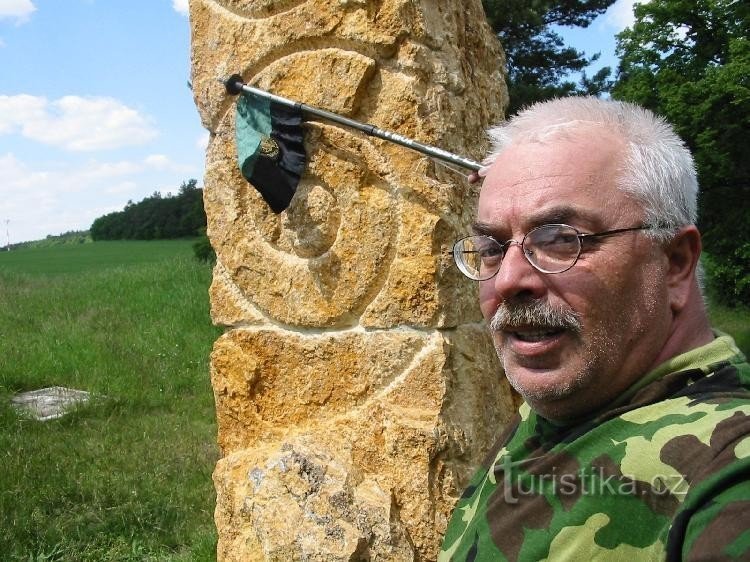 Celtic menhir