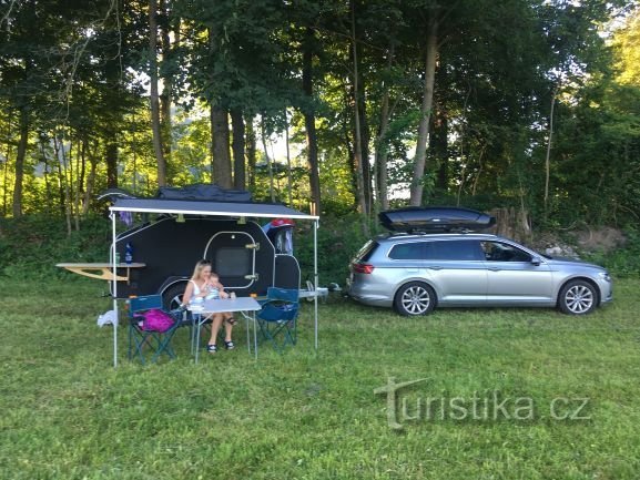 Acampando a la naturaleza