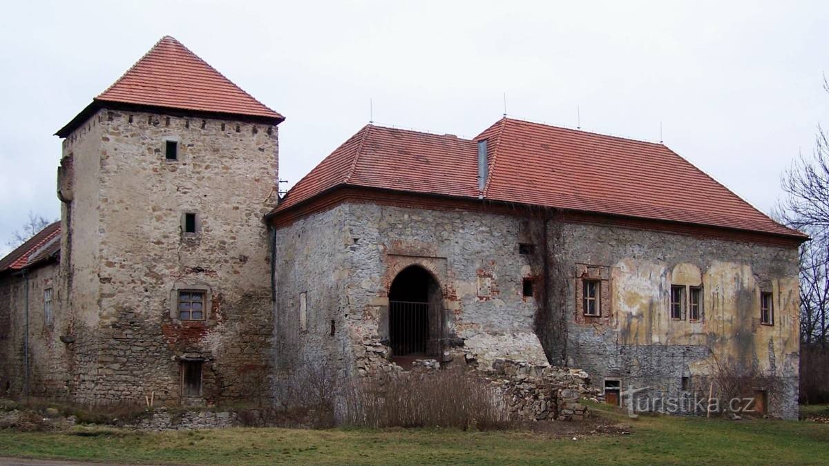 Kestřany - Bovenste fort