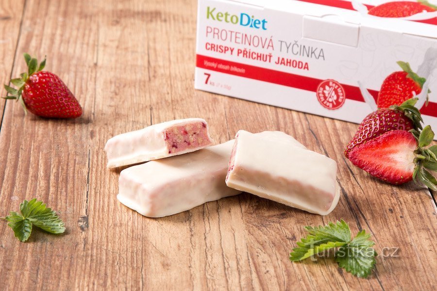 Régime Keto - barres protéinées - KetoDiet.cz