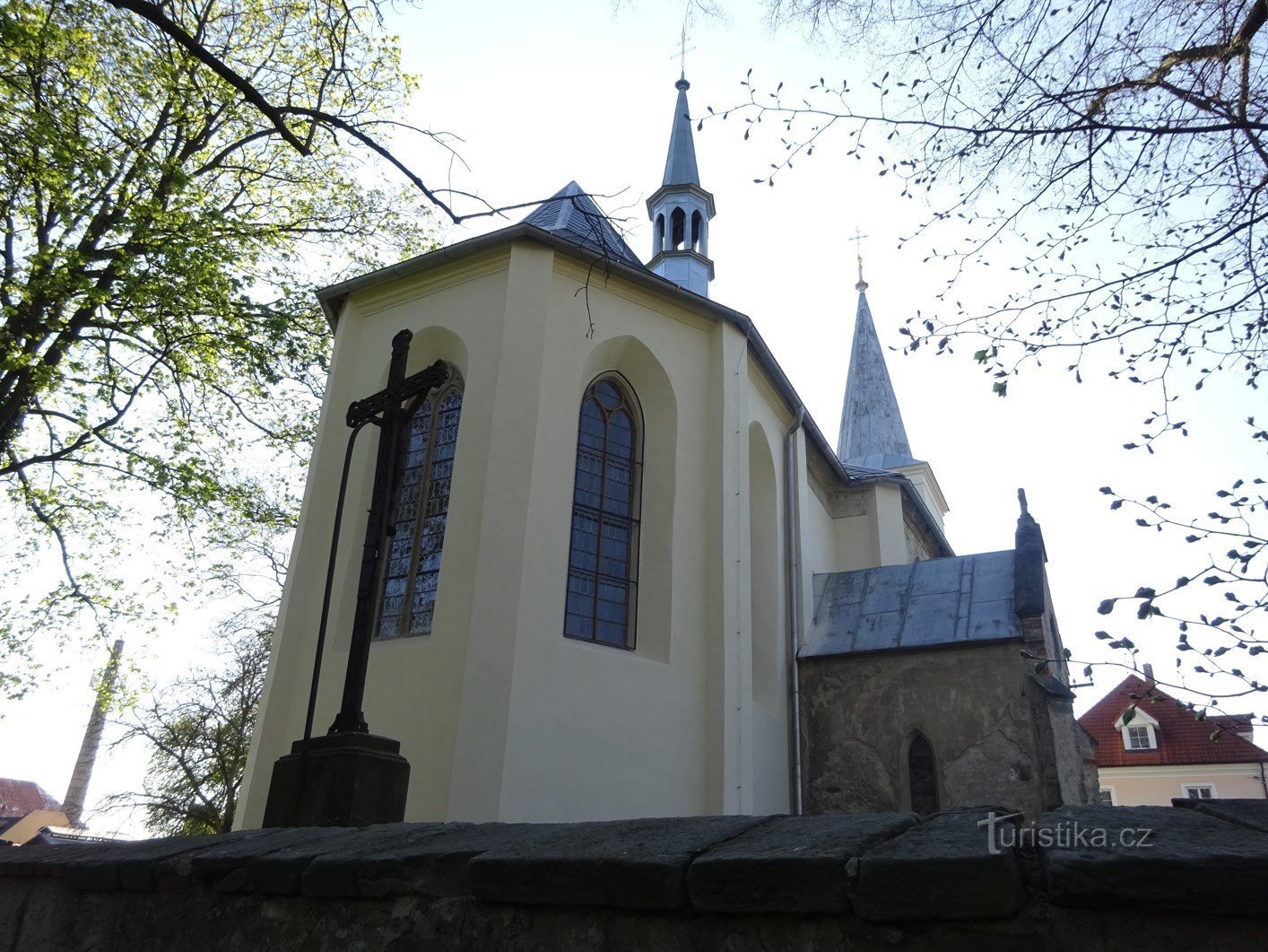 Kloster Hradiště nad Jizerou - Kirche der Geburt der Jungfrau Maria