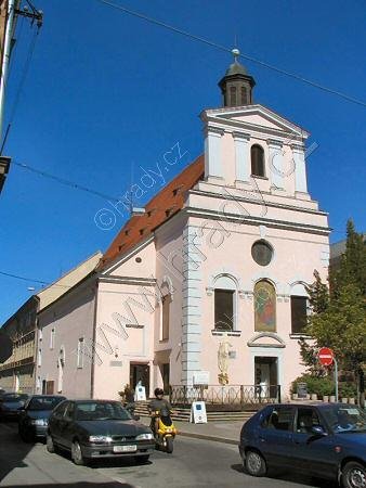 klášter kapucínů s kostelem sv. Anny