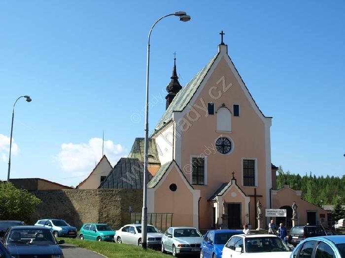 klášter kapucínů s kostelem sv. Antonína Paduánského