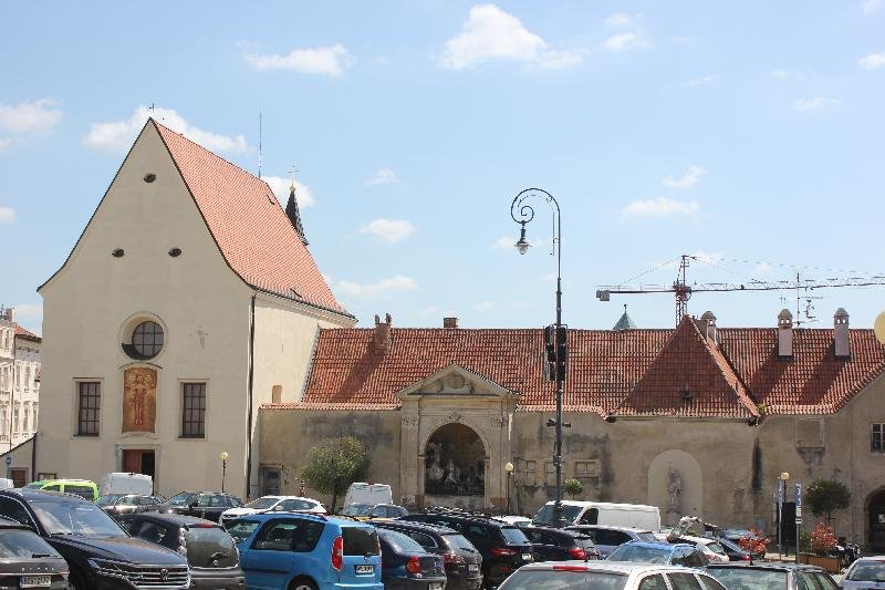 klášter kapucínů s kostelem sv. Jana Křtitele