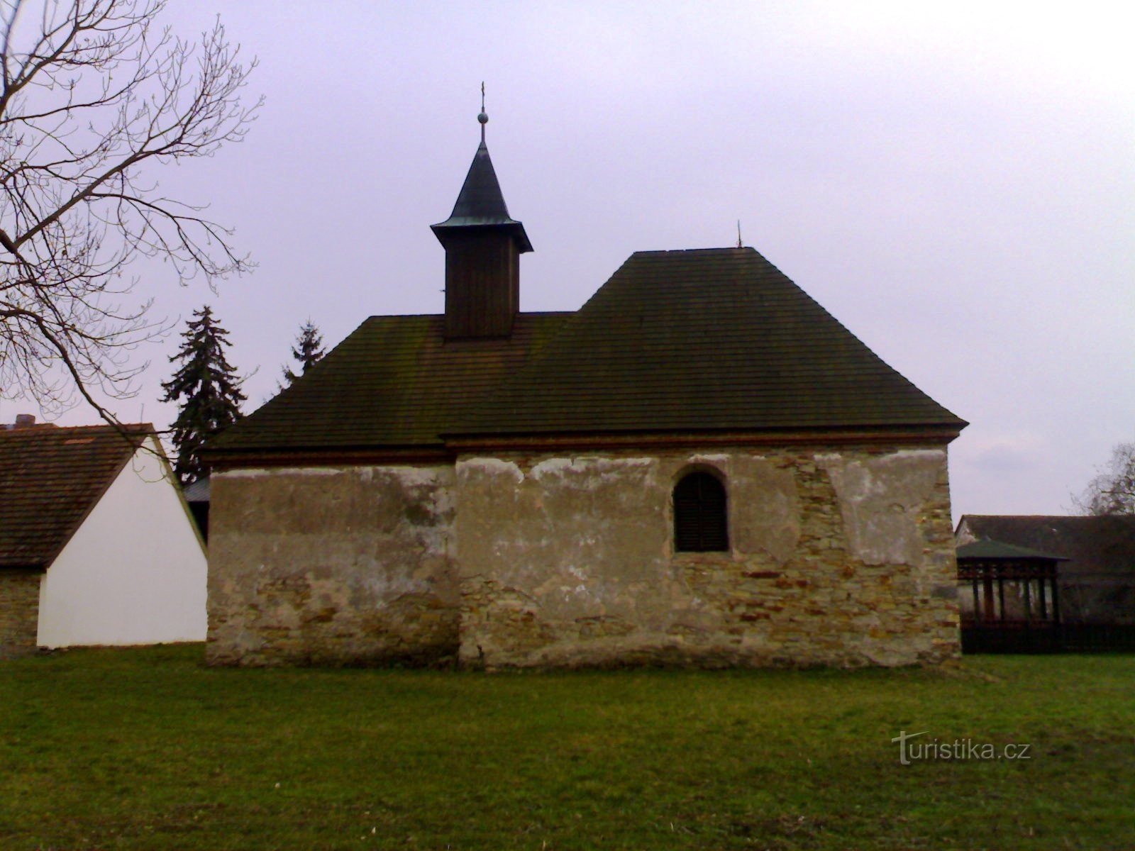 Klášter nad Dědinou - cerkev sv. Janeza Krstnika