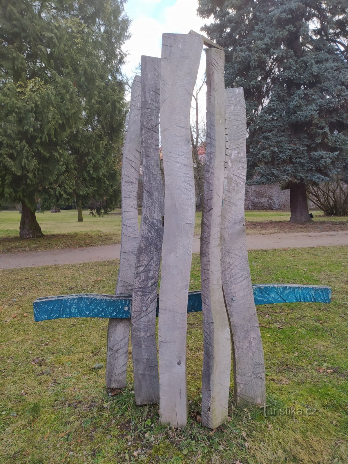 Klášterec nad Ohří - en el parque del castillo