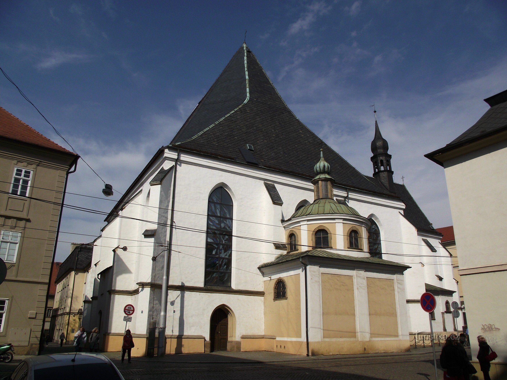 klosterkyrkan i Bělidle