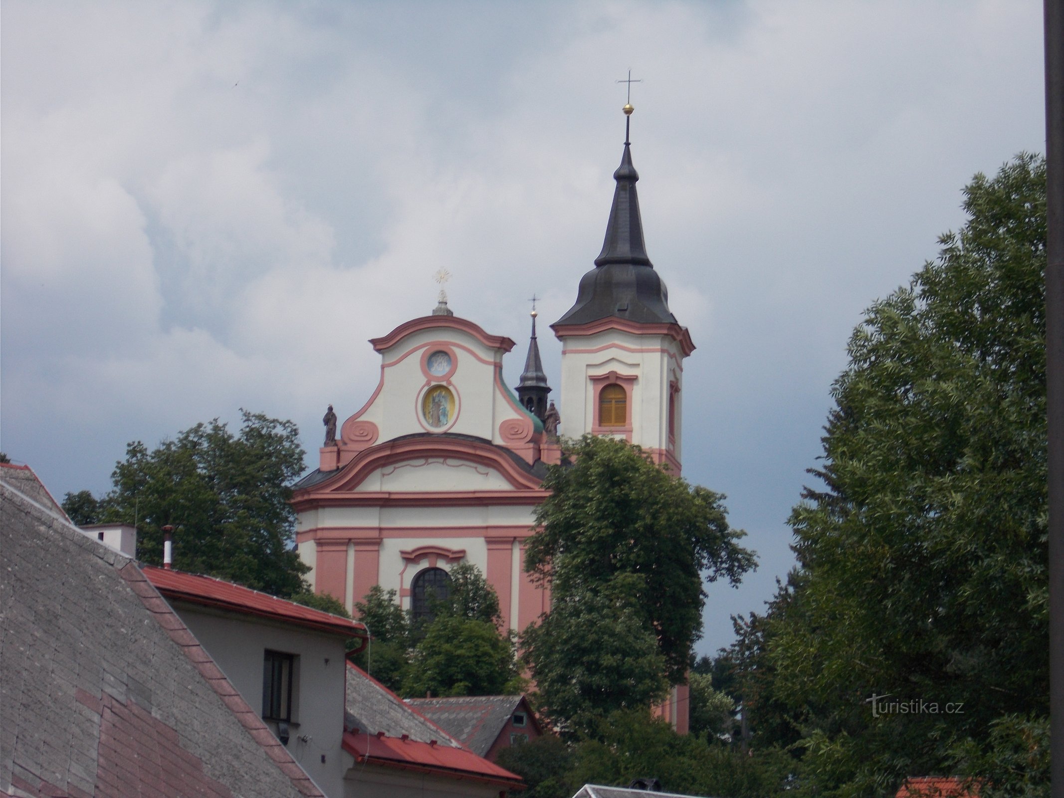 Monastery Church of the Assumption of the Virgin Mary in Nové Paca