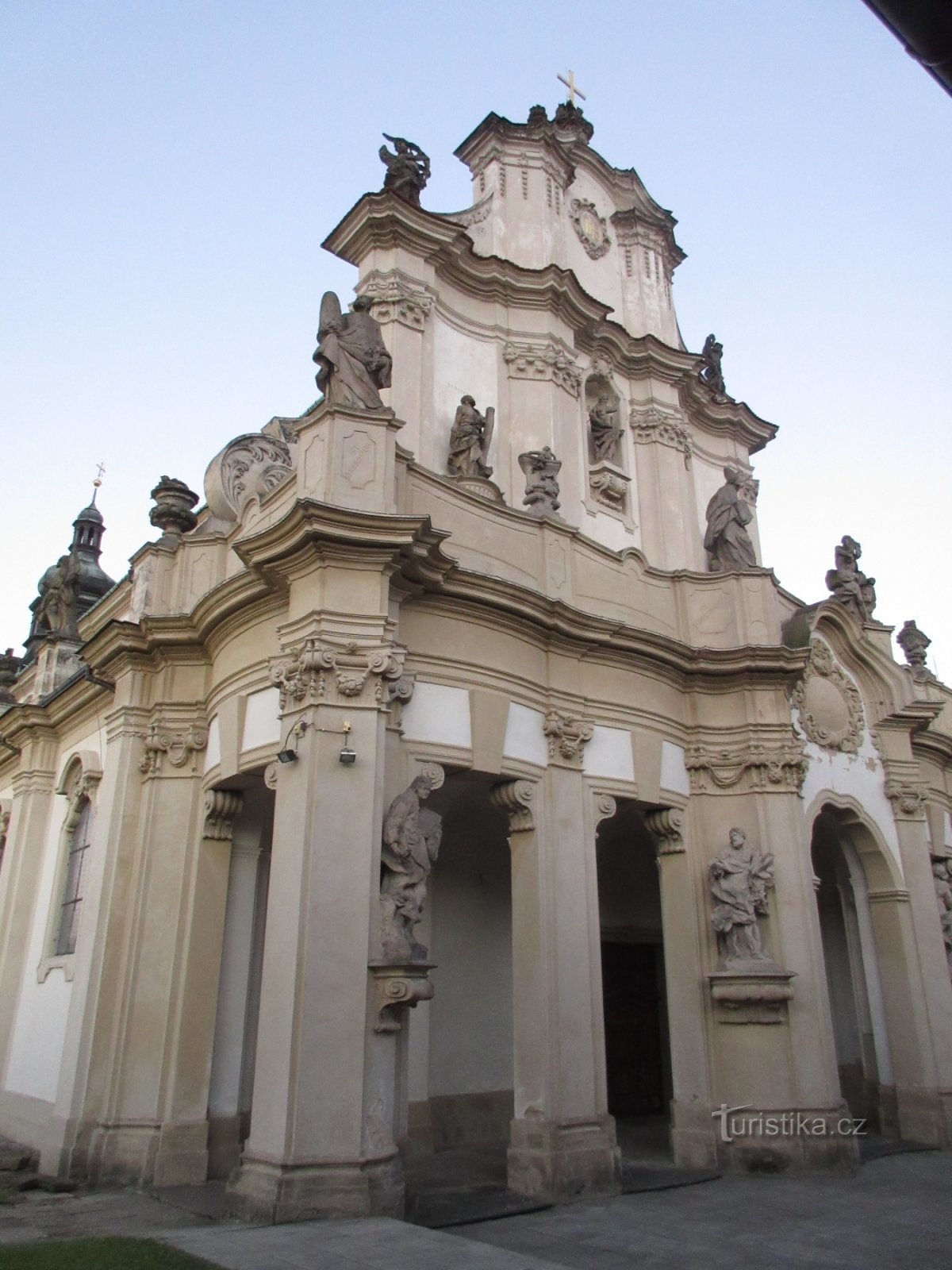 Monastery Church of the Assumption of the Virgin Mary in the evening