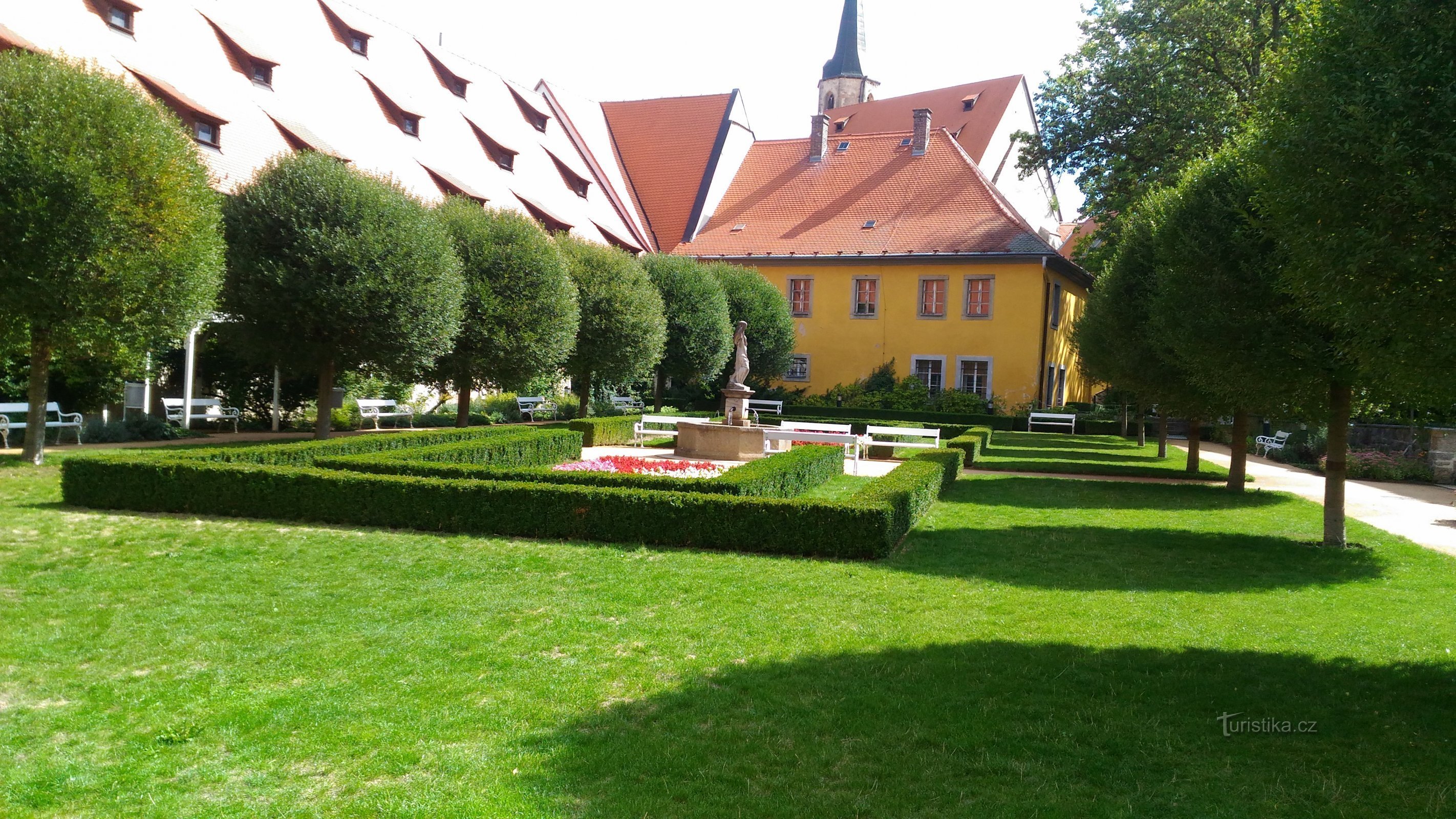 Klosterträdgård.