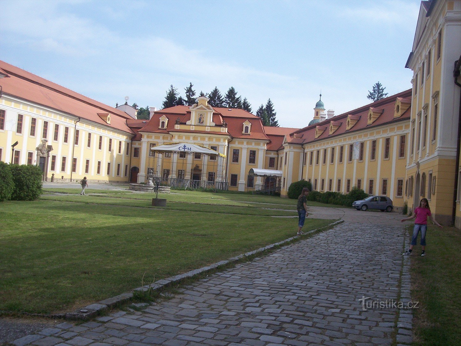 monastery complex