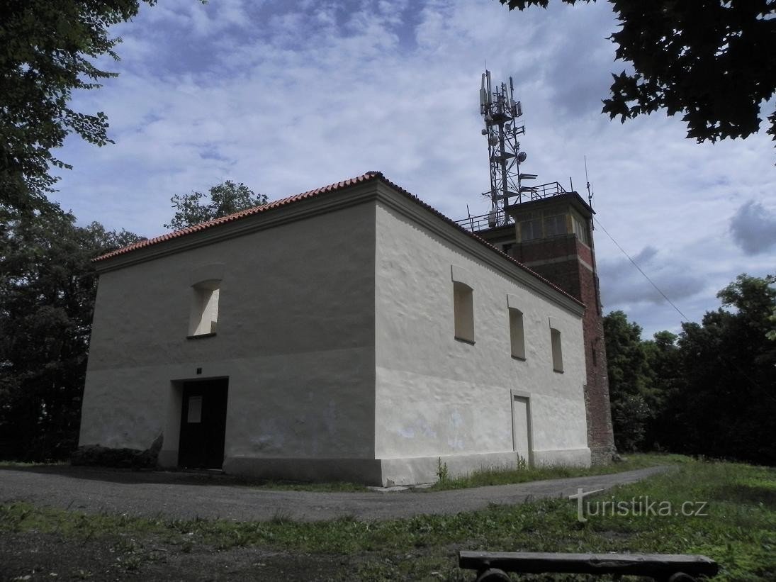 Klatovská Hůrka, nekadašnja crkva sv. Anne