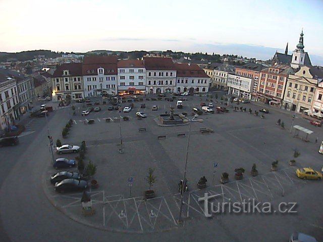 Klatovy - foto fra webcam