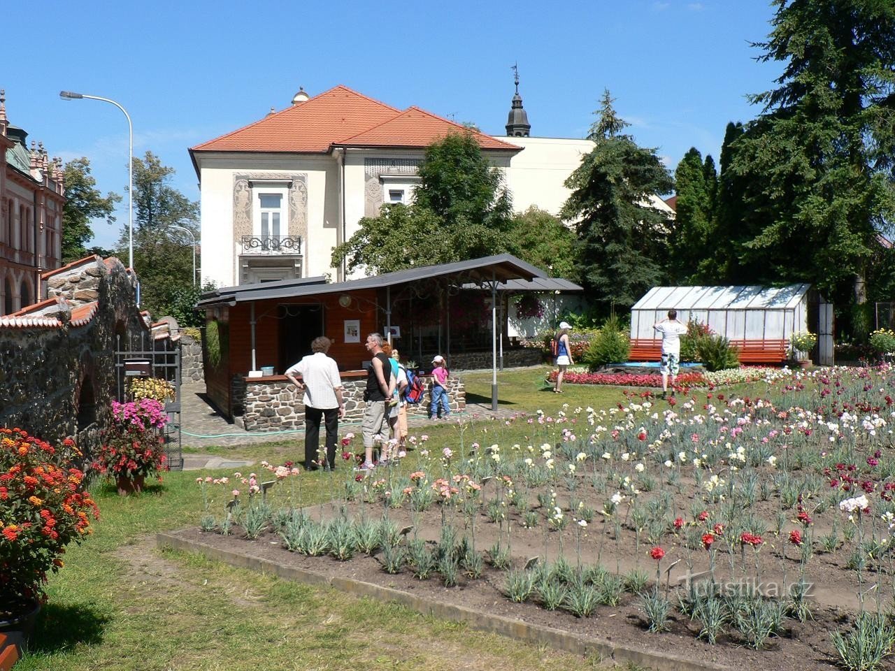 Klatovy, výstava karafiátů