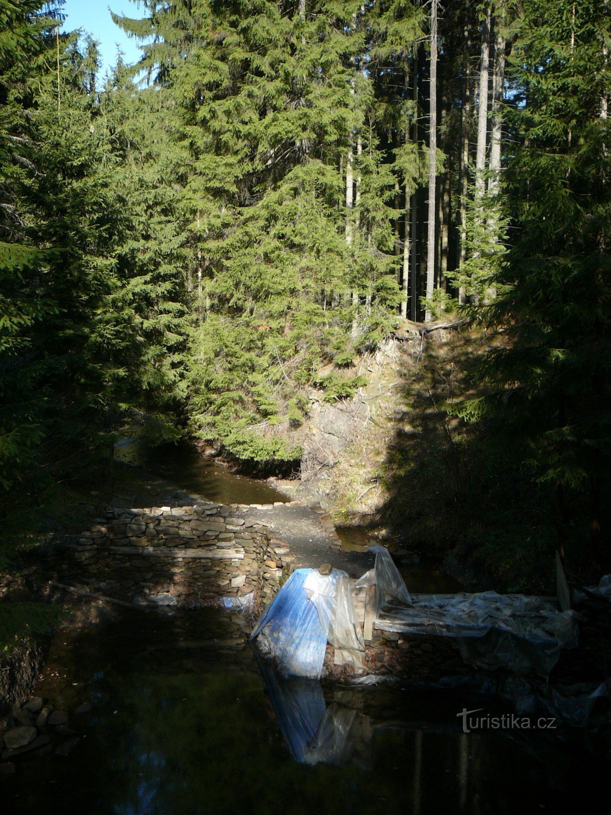 Klauz sur le ruisseau Červík