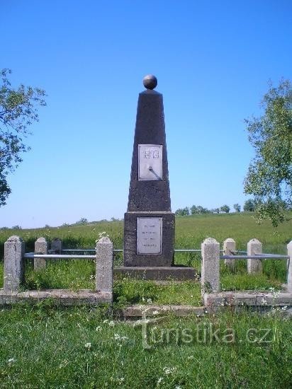 Kleist monument: monument til generalen for den østrigske hær