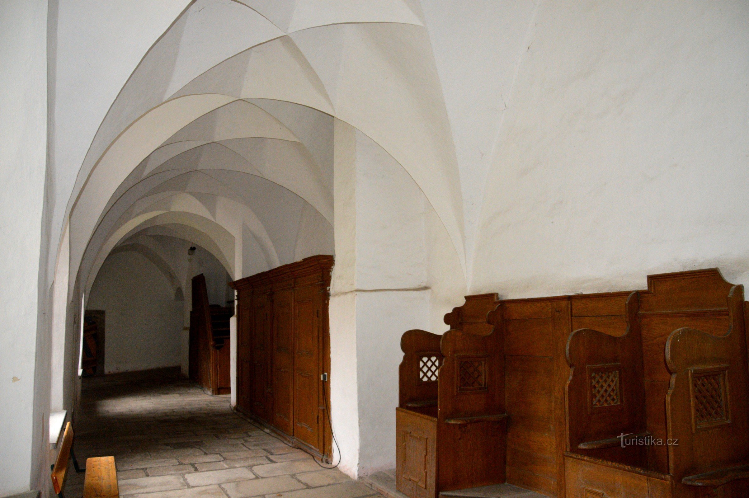 vault in the monastery