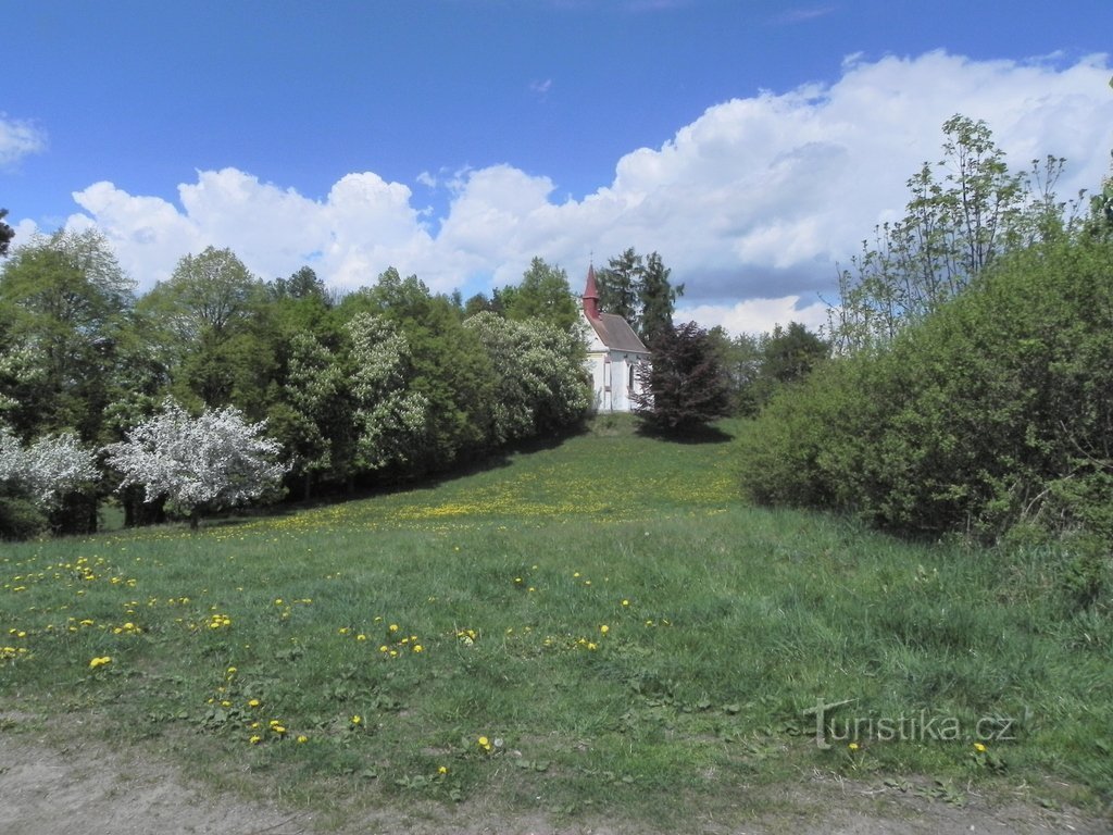 Klenová, around the chapel