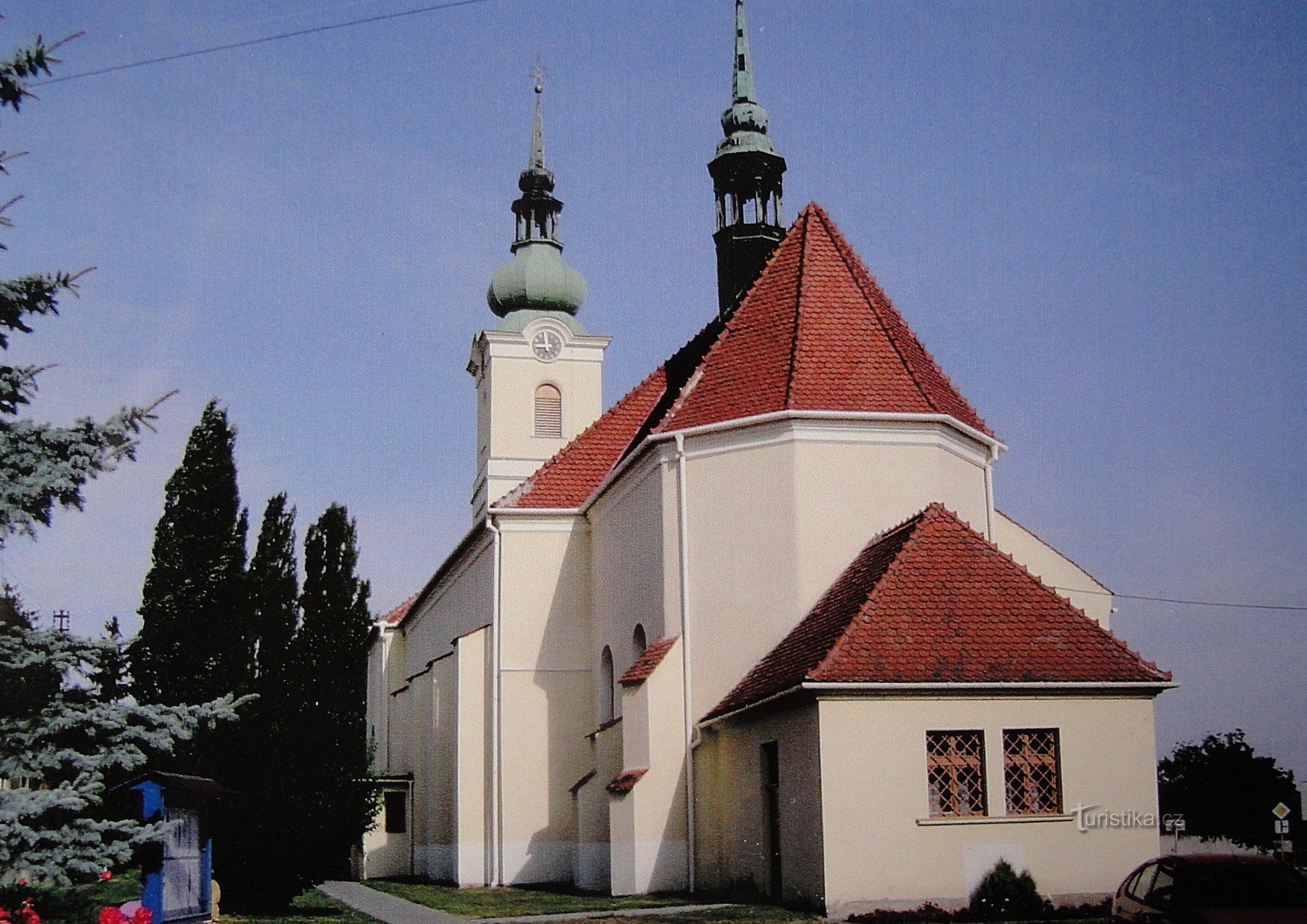 Klenovice-kyrkan St. Bartolomeus