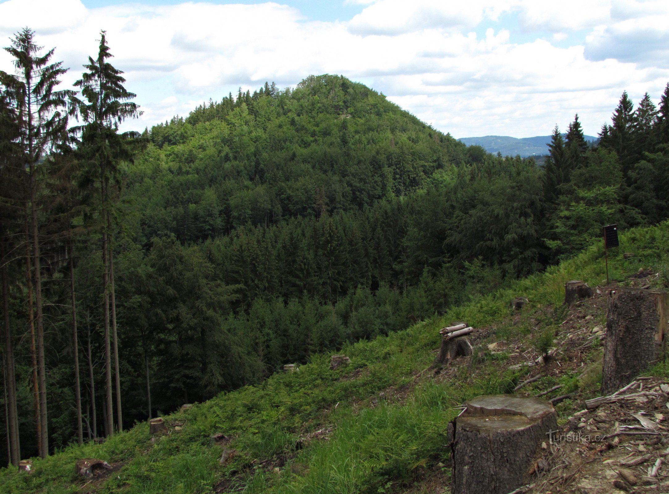 Klenovská skály - Castello