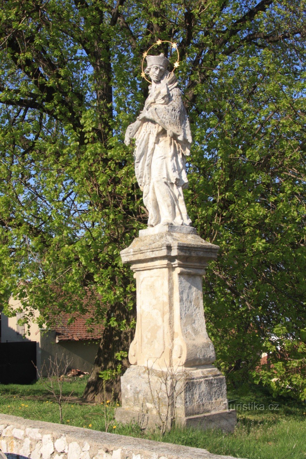 Klentnice - statue af St. Jan Nepomucký